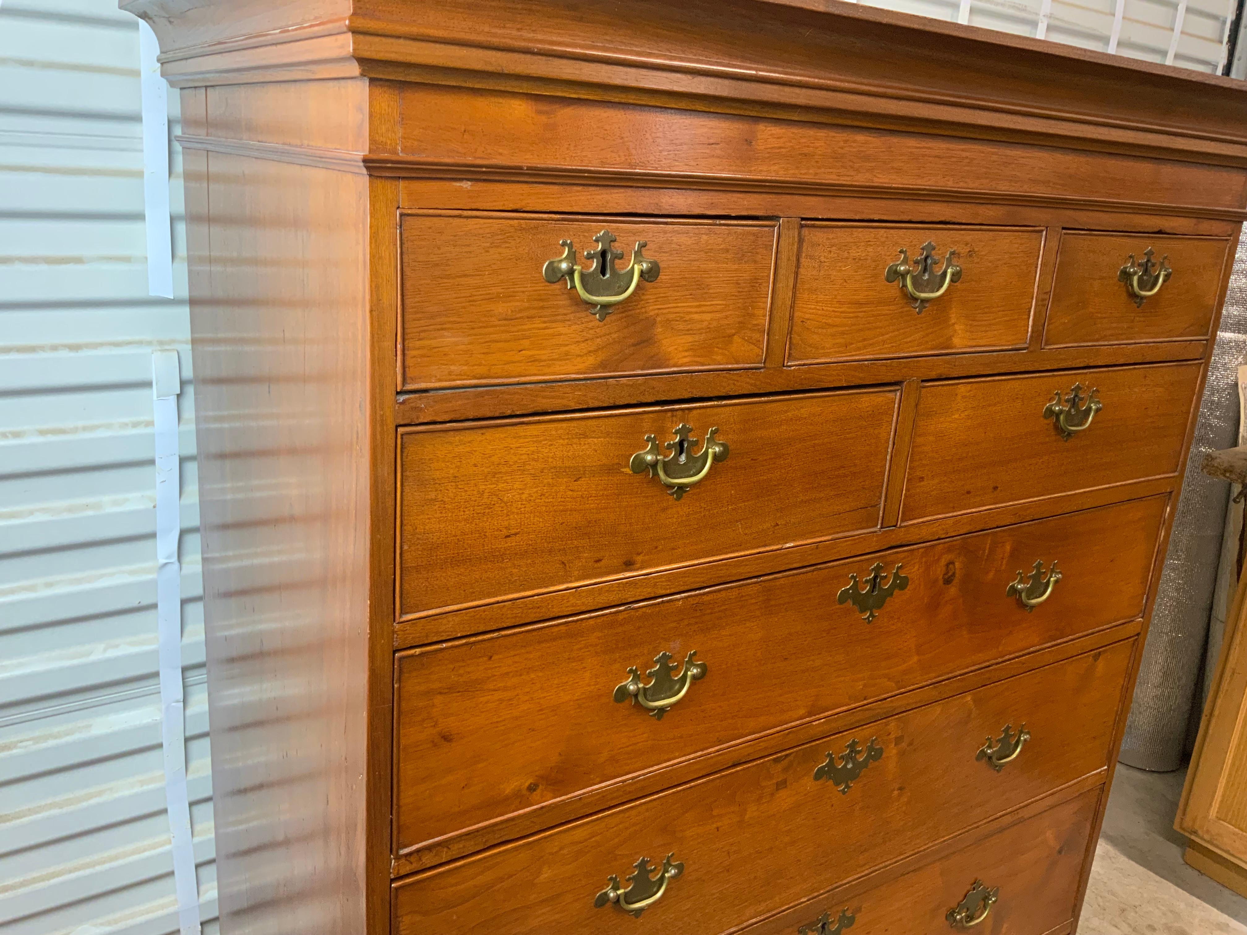 Walnut Pennsylvania Tall Chest 4