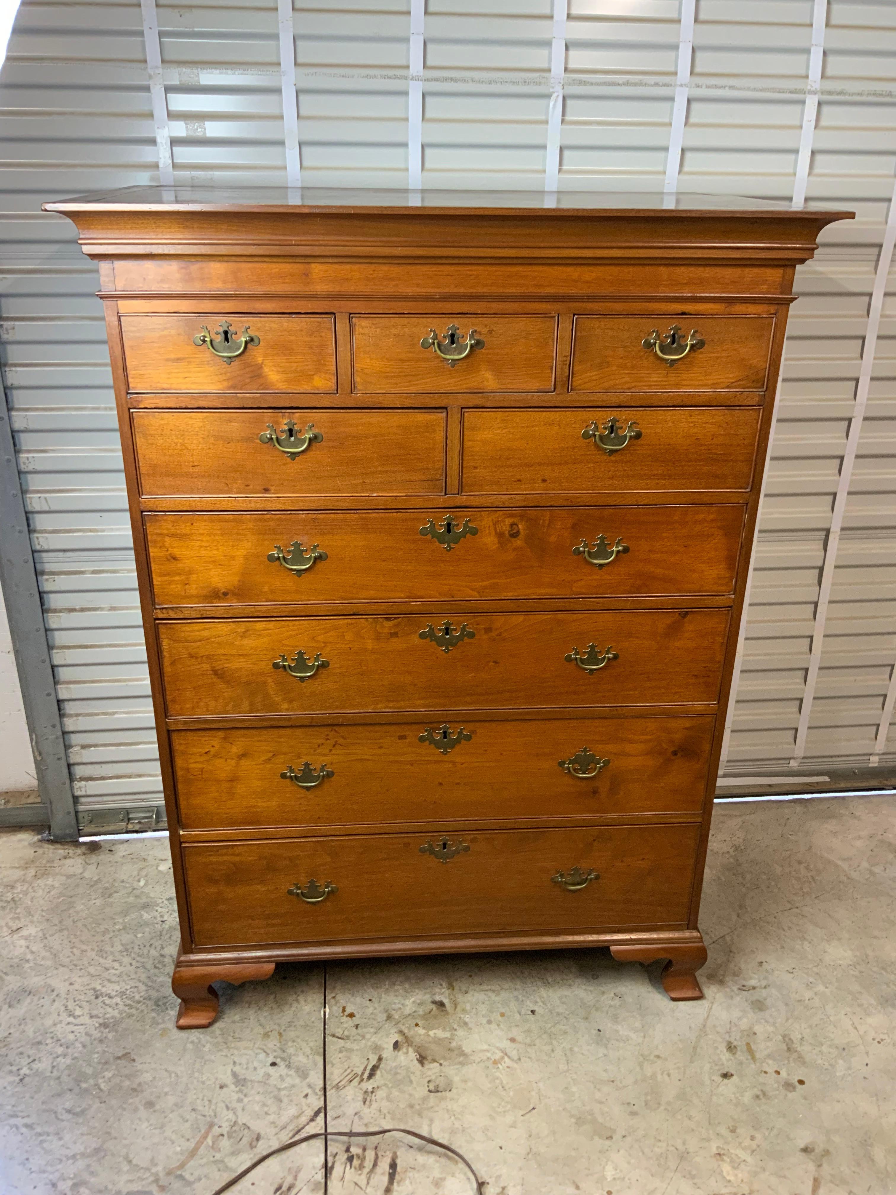 Walnut Pennsylvania Tall Chest 12