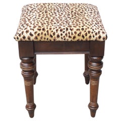 Walnut Period Aesthetics Movement Foot Stool