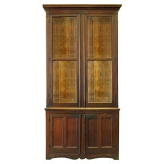 Walnut Pharmacy Cabinet