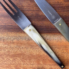 Picknickbretter aus Nussbaumholz von Carl Auböck II, 1950er Jahre