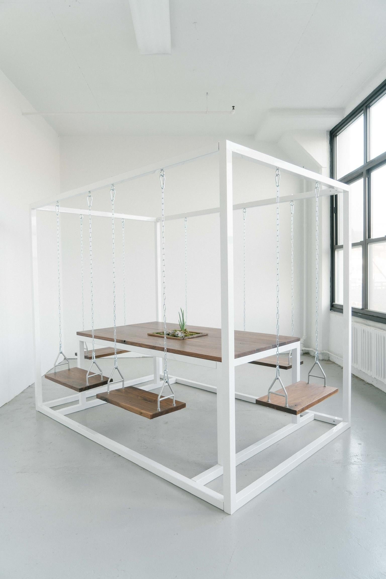 table balancoire exterieur