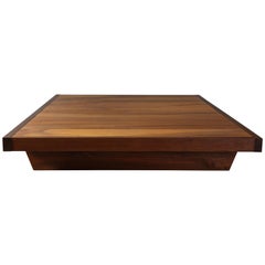 Nussbaum-plattformbett by George Nakashima