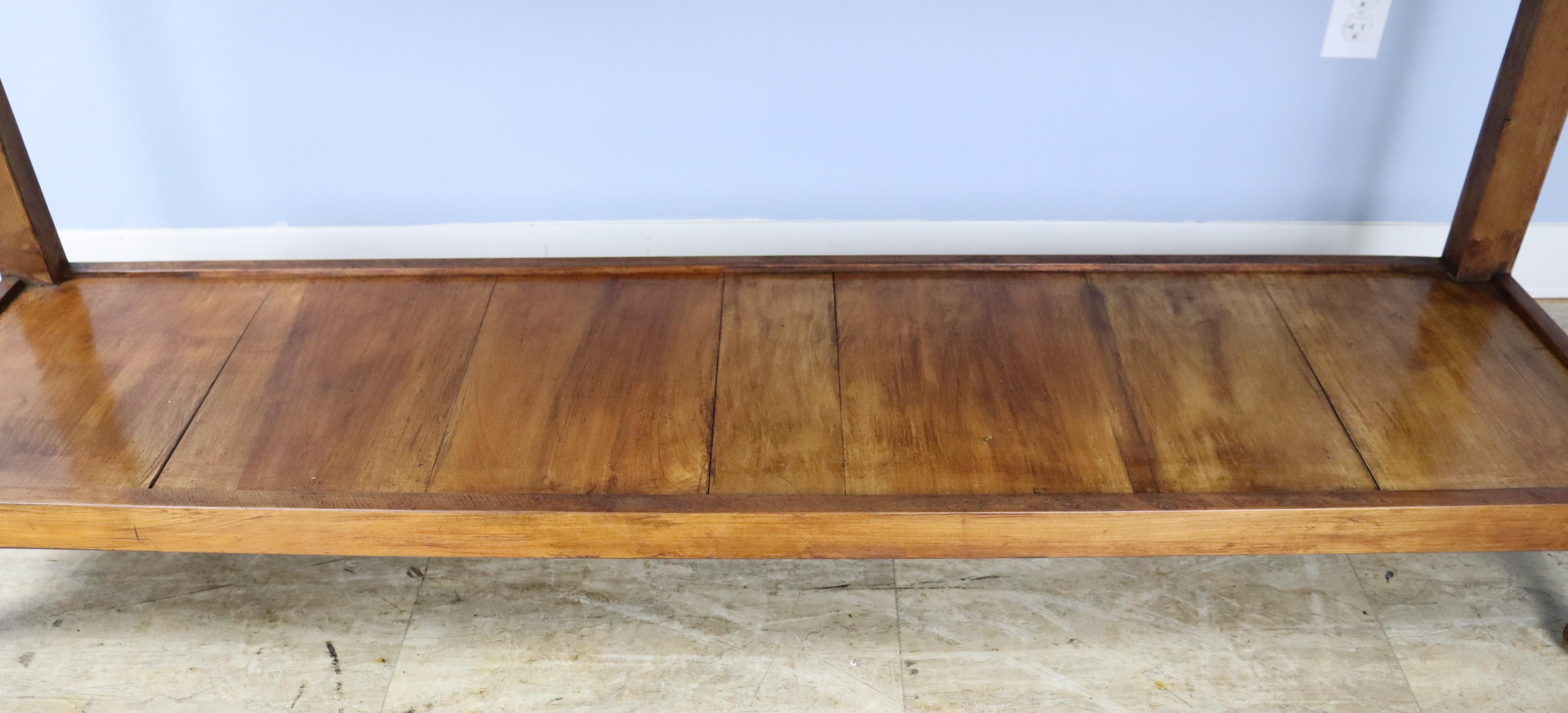 Walnut Potboard Server with Turned Legs-A 4