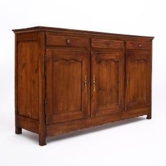 Walnut Provincial French Buffet/Enfilade