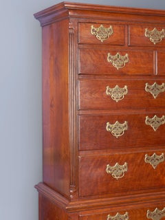 Queen Anne Walnut Highboy