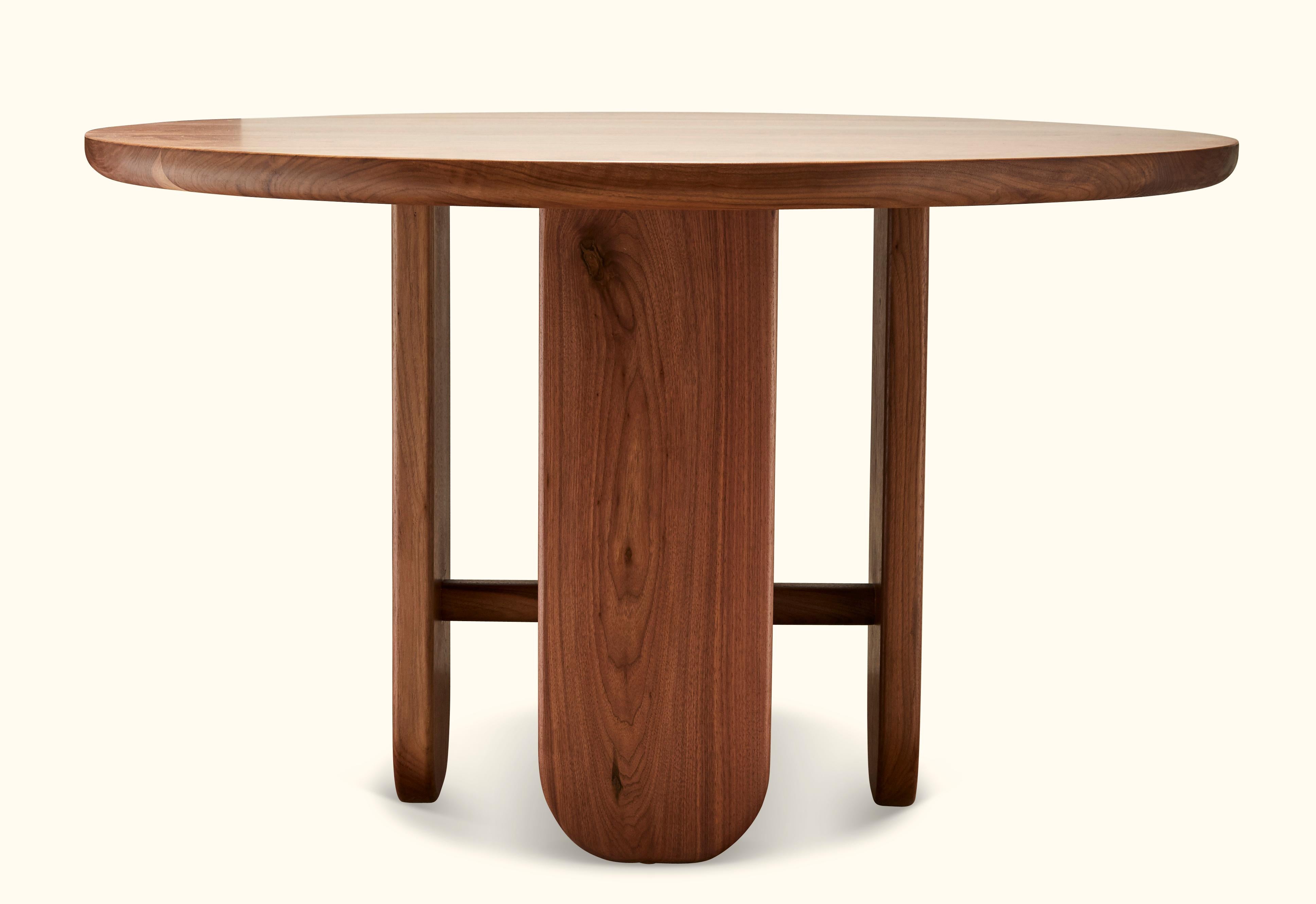 North American Walnut Rainier Dining Table by Brian Paquette for Lawson-Fenning For Sale