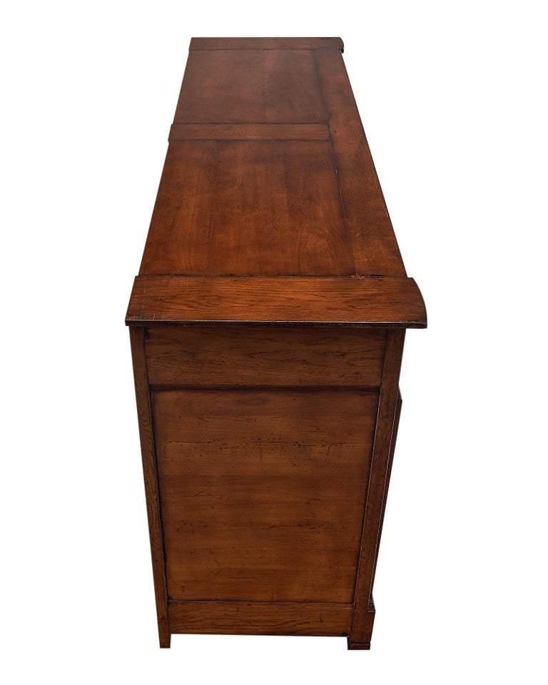 Walnut Restoration Style Buffet For Sale at 1stDibs