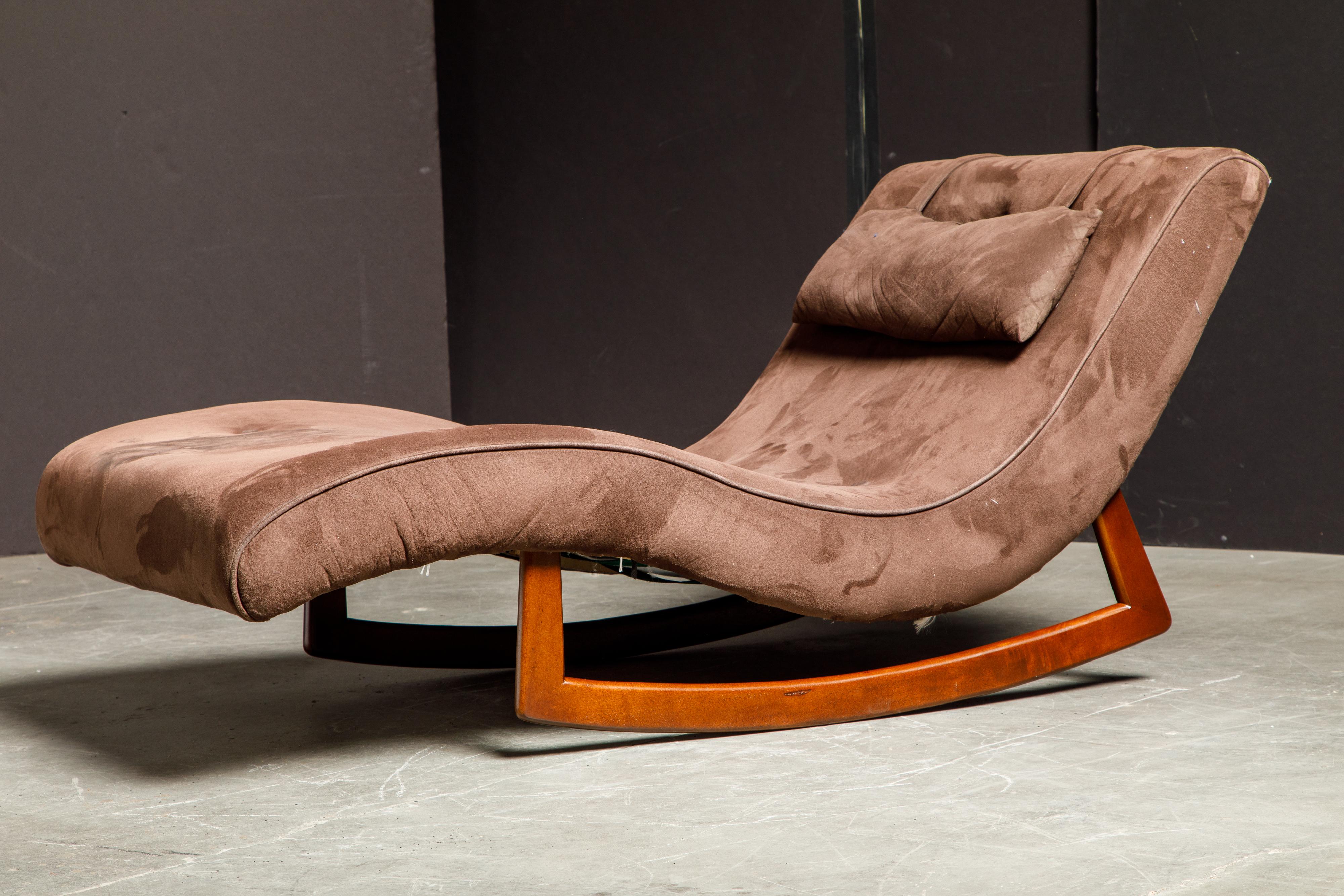 Walnut Rocking Daybed Attributed to Adrian Pearsall for Craft Associates, 1960s 6