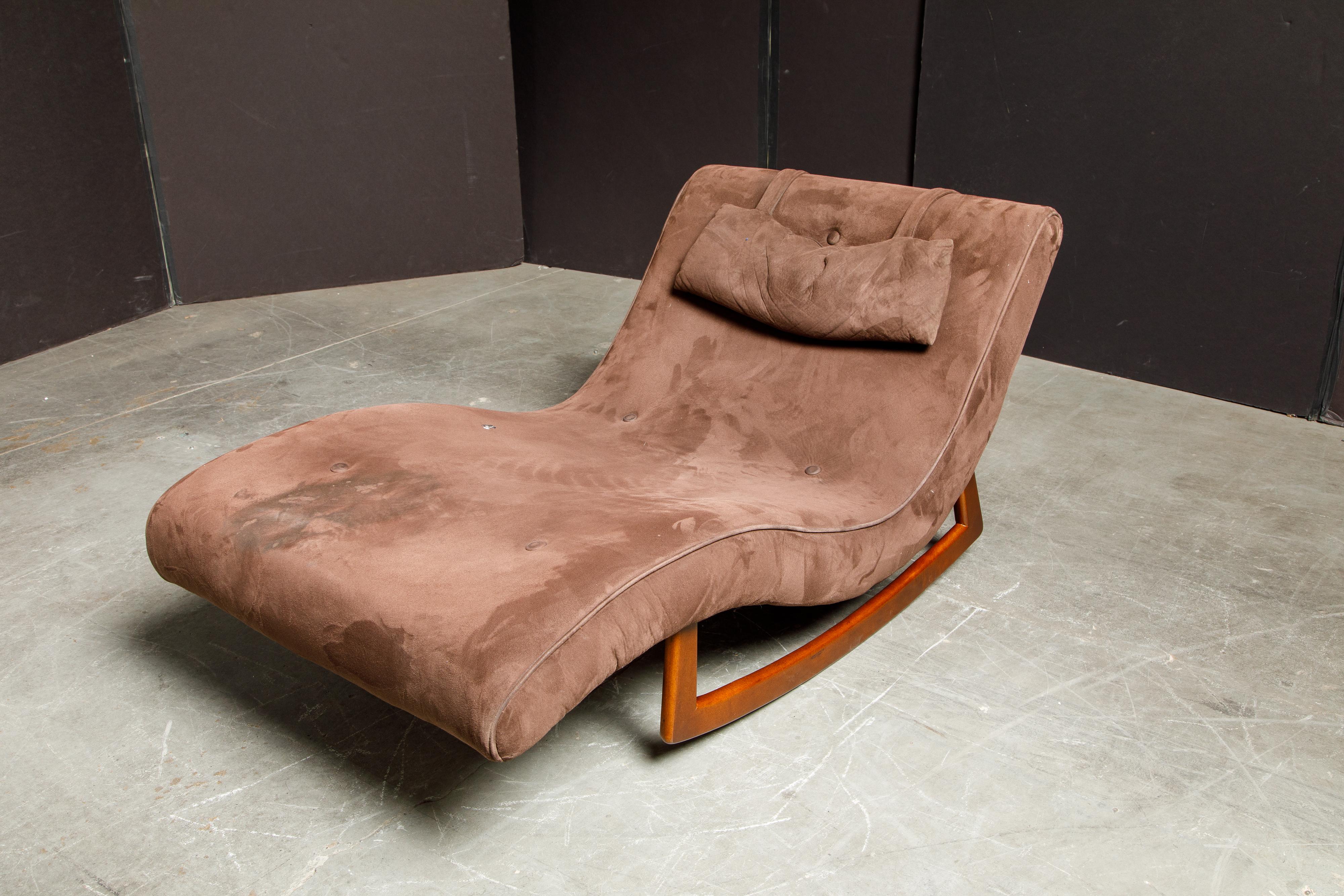 Walnut Rocking Daybed Attributed to Adrian Pearsall for Craft Associates, 1960s 8