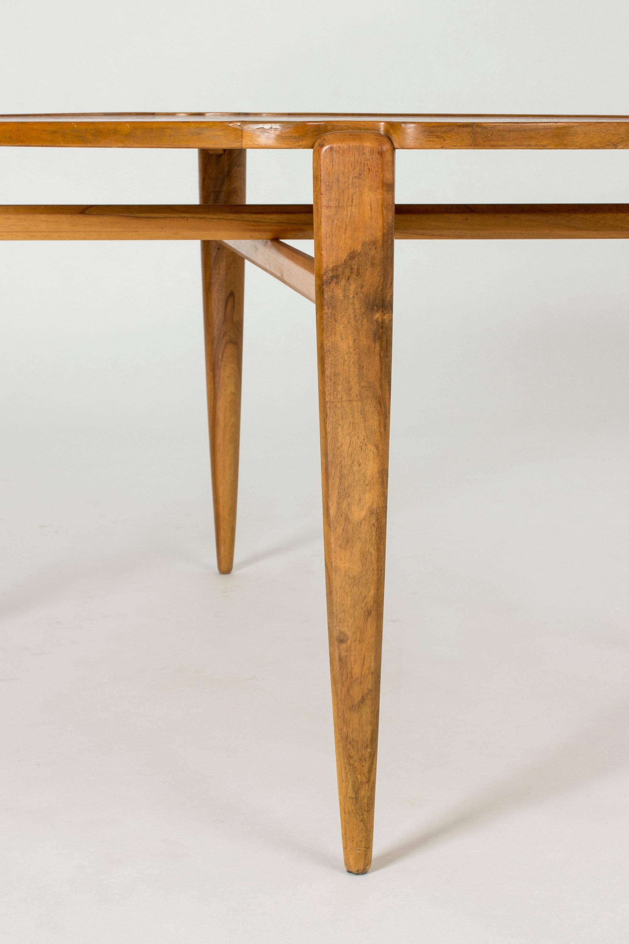 Walnut Root Coffee Table by Axel Larsson 3