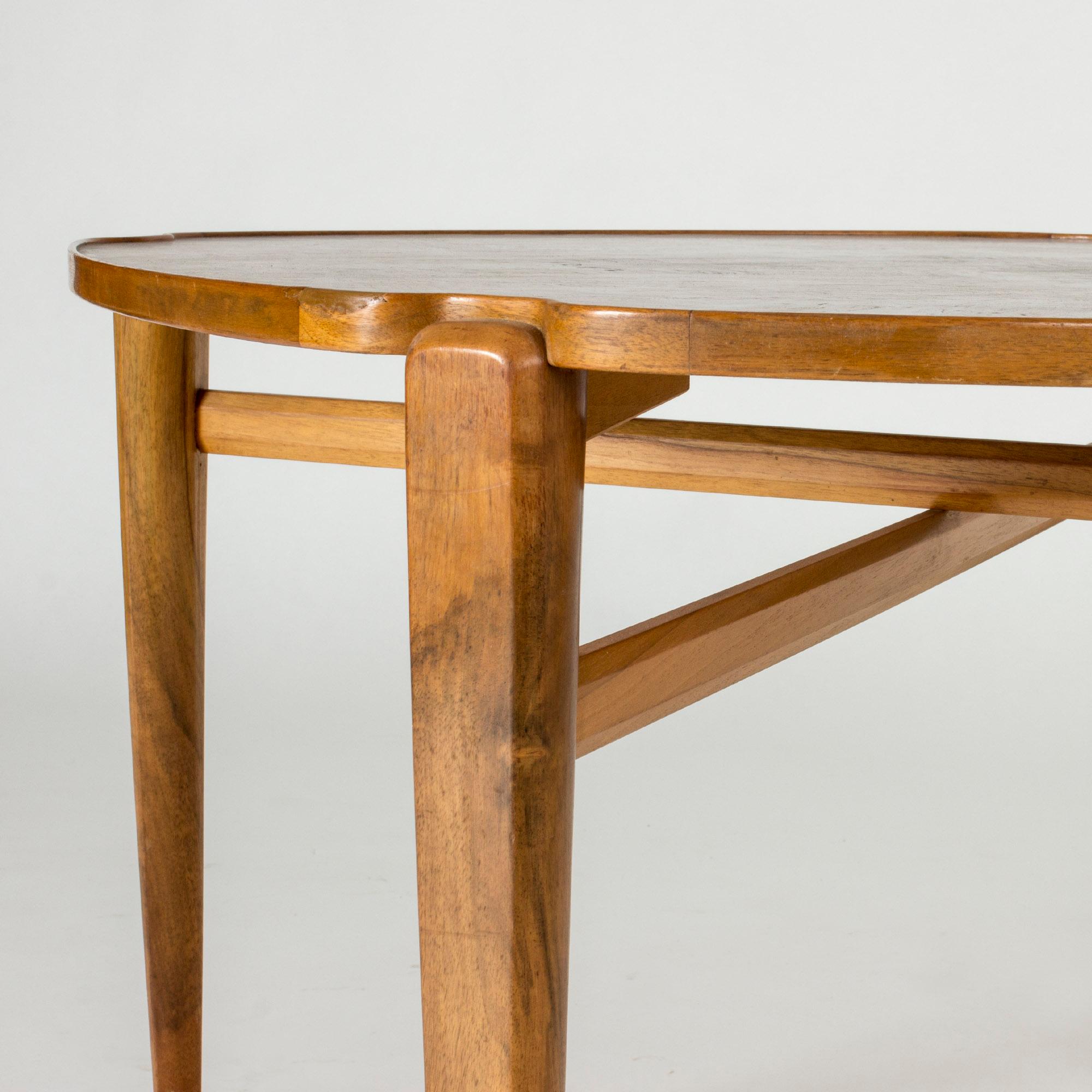 Walnut Root Coffee Table by Axel Larsson 1