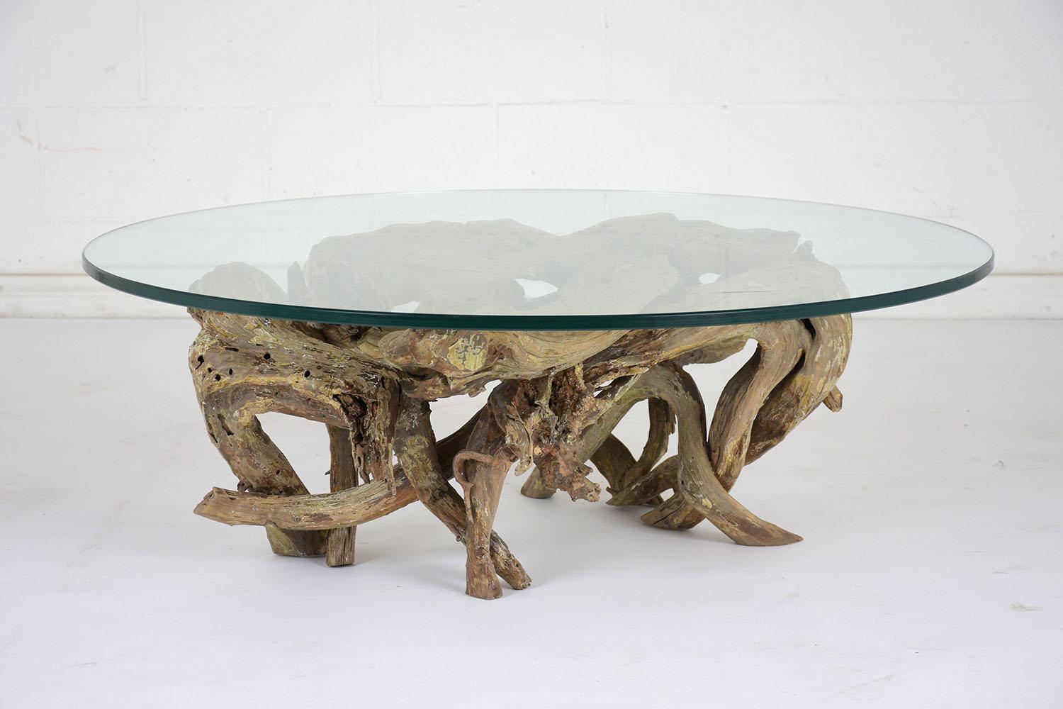 North American Walnut Root Coffee Table