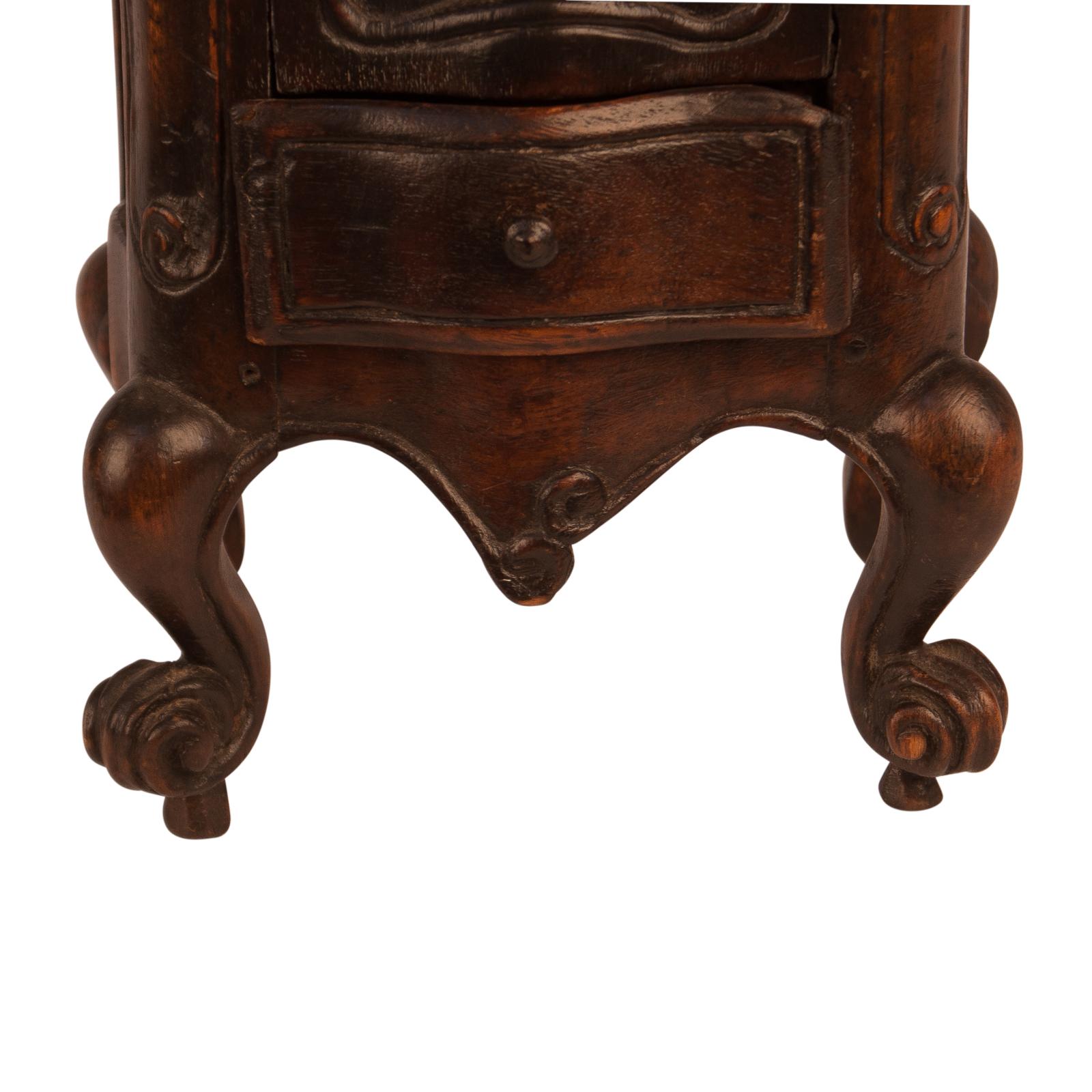 Walnut Salt Box, France, circa 1840 3