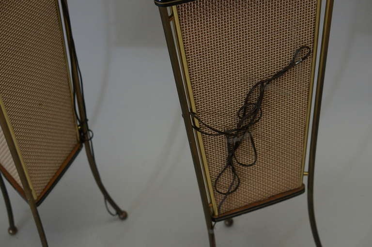 Walnut Schaub Lorenz End Table Speakers 1