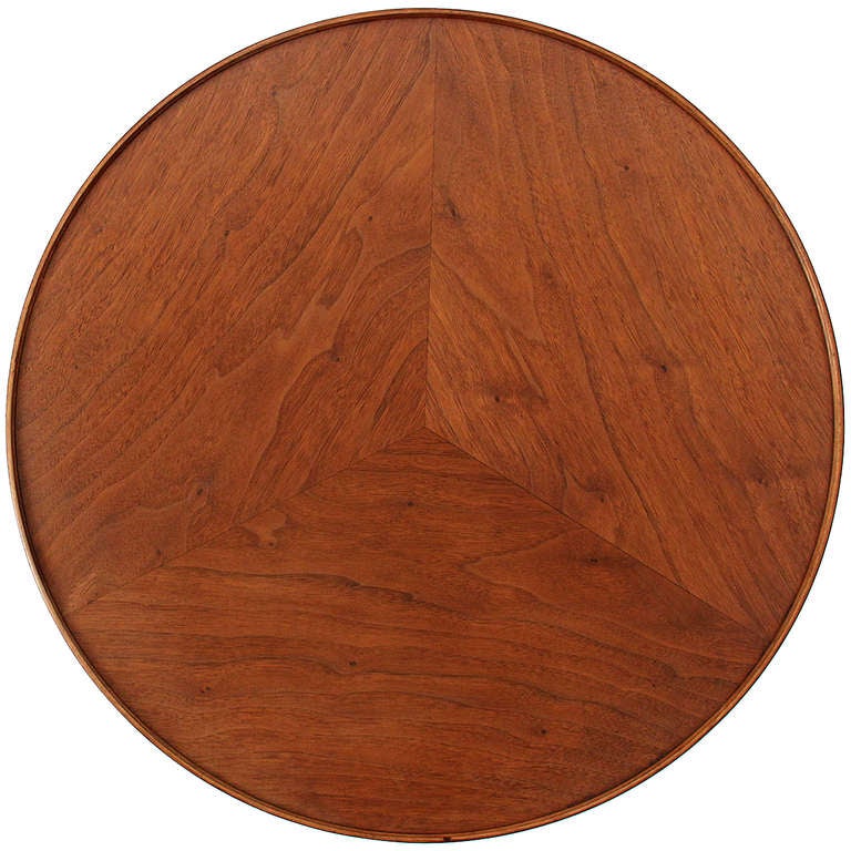 Mid-Century Modern Walnut Side Table by Edward Wormley for Dunbar