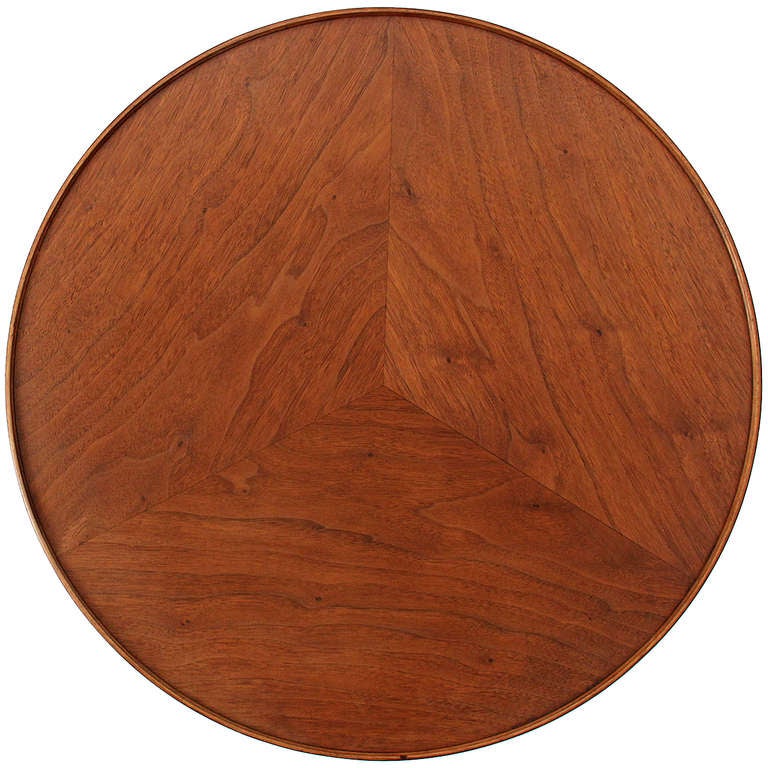 Mid-Century Modern Walnut Side Table by Edward Wormley for Dunbar For Sale