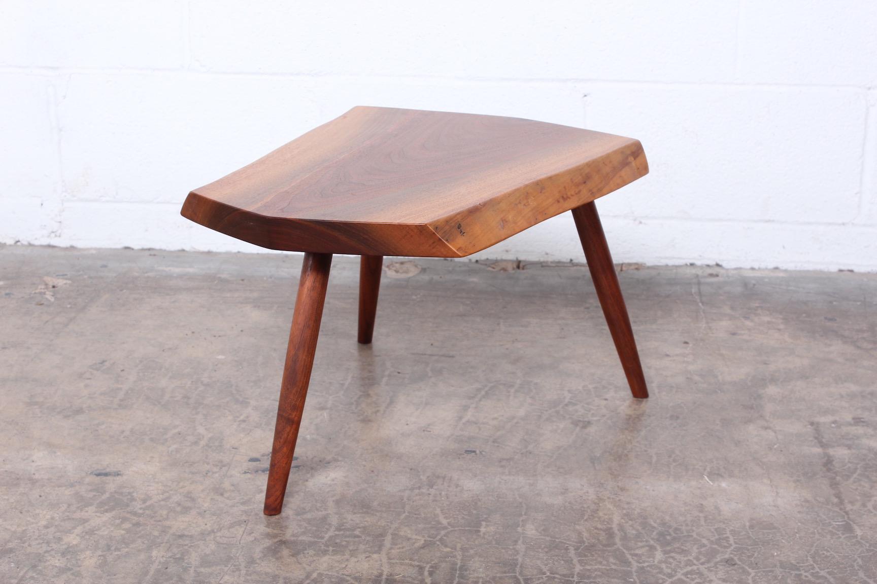 Walnut Side Table by George Nakashima 1
