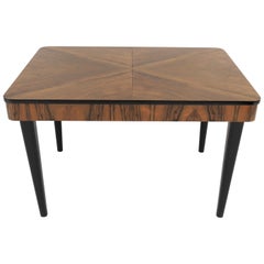 Walnut Side Table by Jindřich Halabala for UP Závody, 1950s