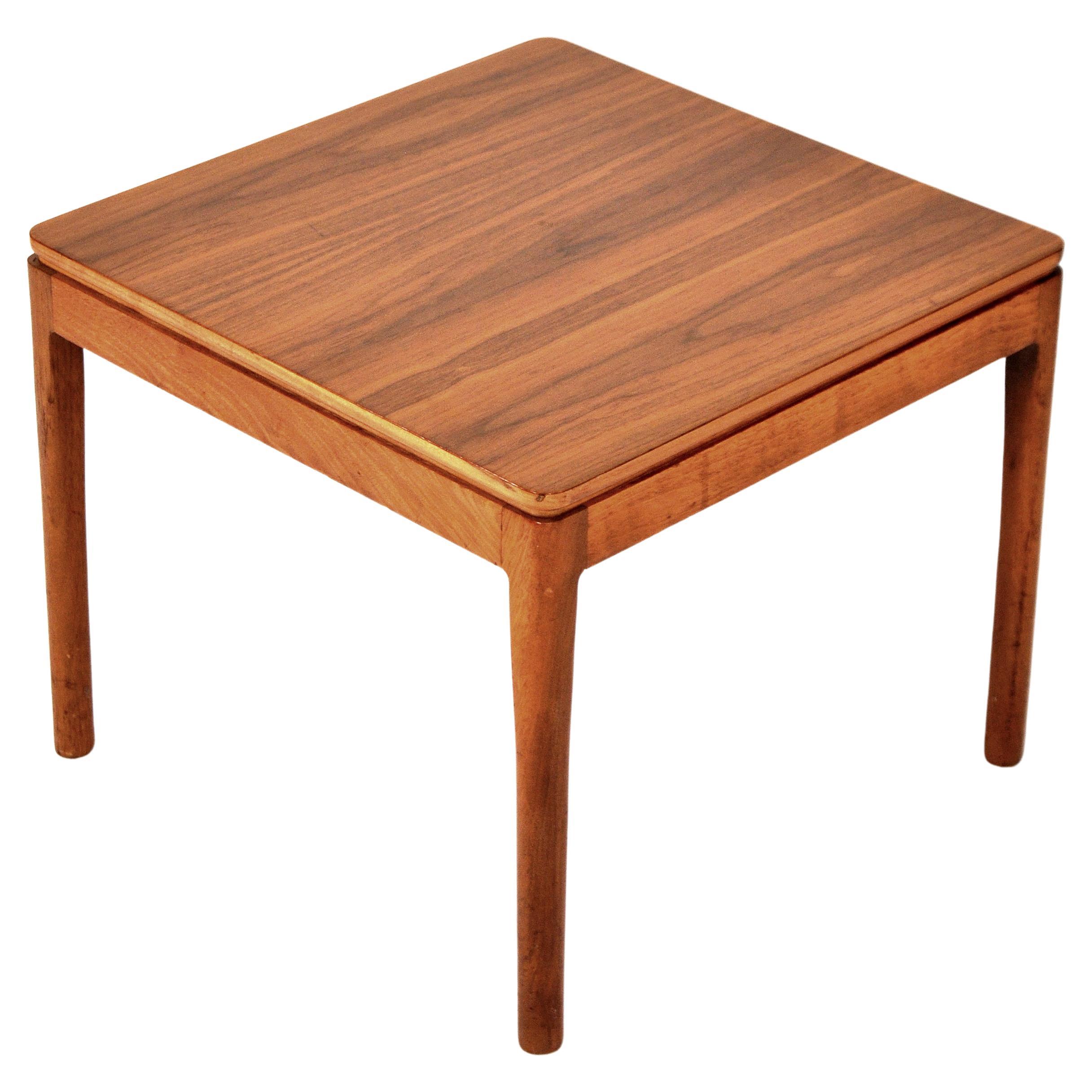 Mid-20th Century Walnut Side Table by Kipp Stewart and Macdougall for Drexel Declaration For Sale