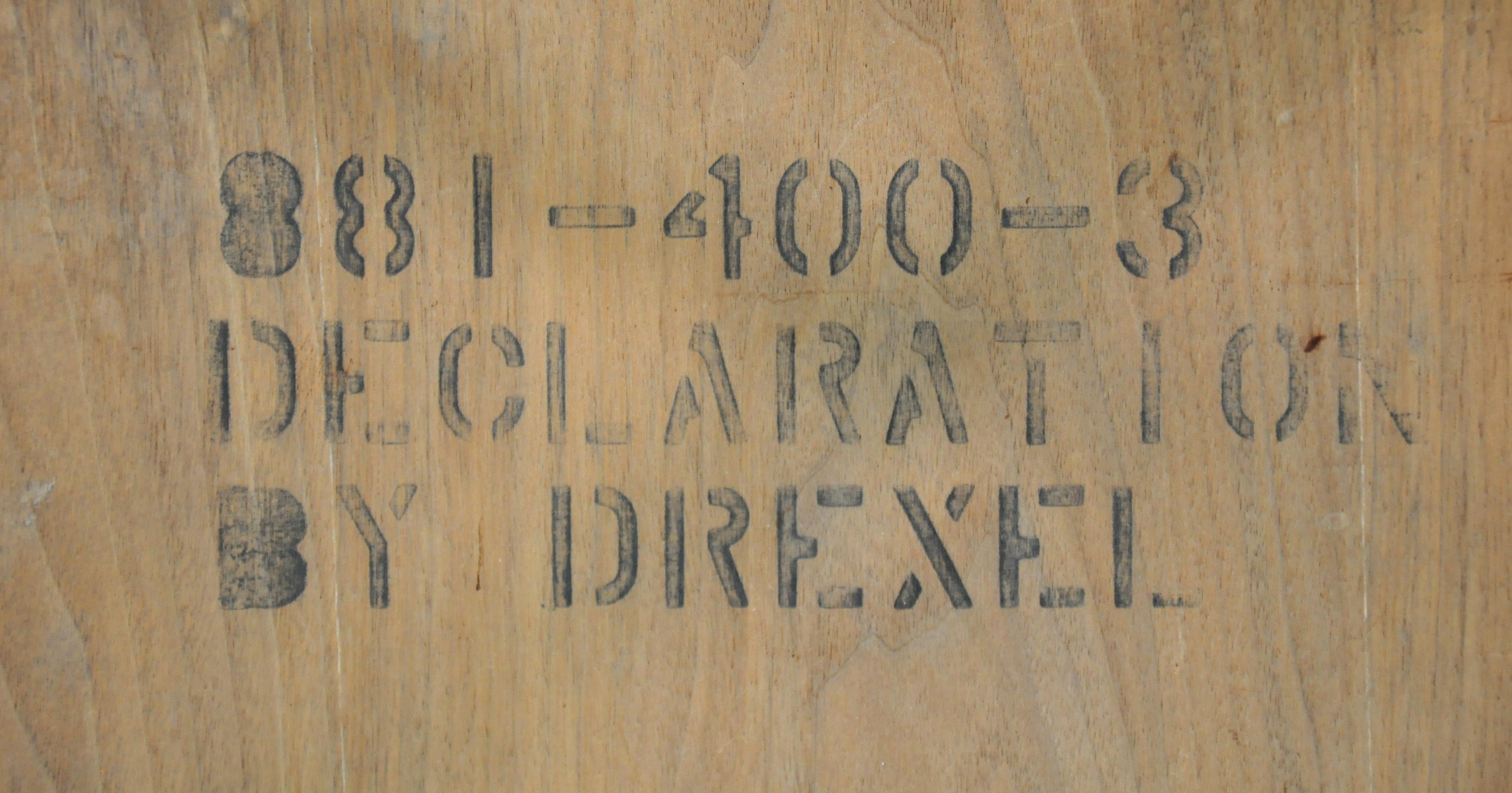 Walnut Side Table by Kipp Stewart and Macdougall for Drexel Declaration 1