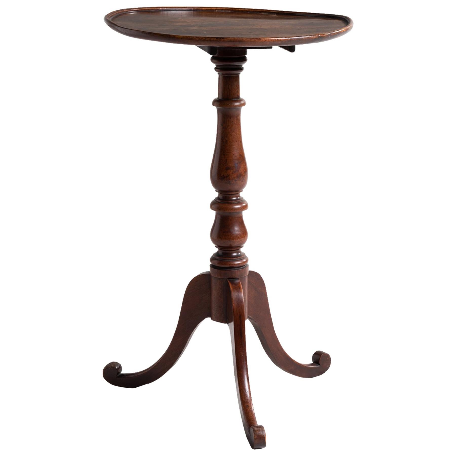 Walnut Side Table, circa 1840