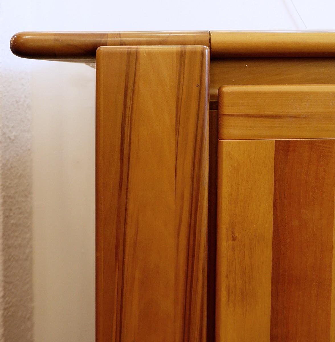 Mid-Century Modern Walnut Sideboard by Afra & Tobia Scarpa, Italy, 1980s