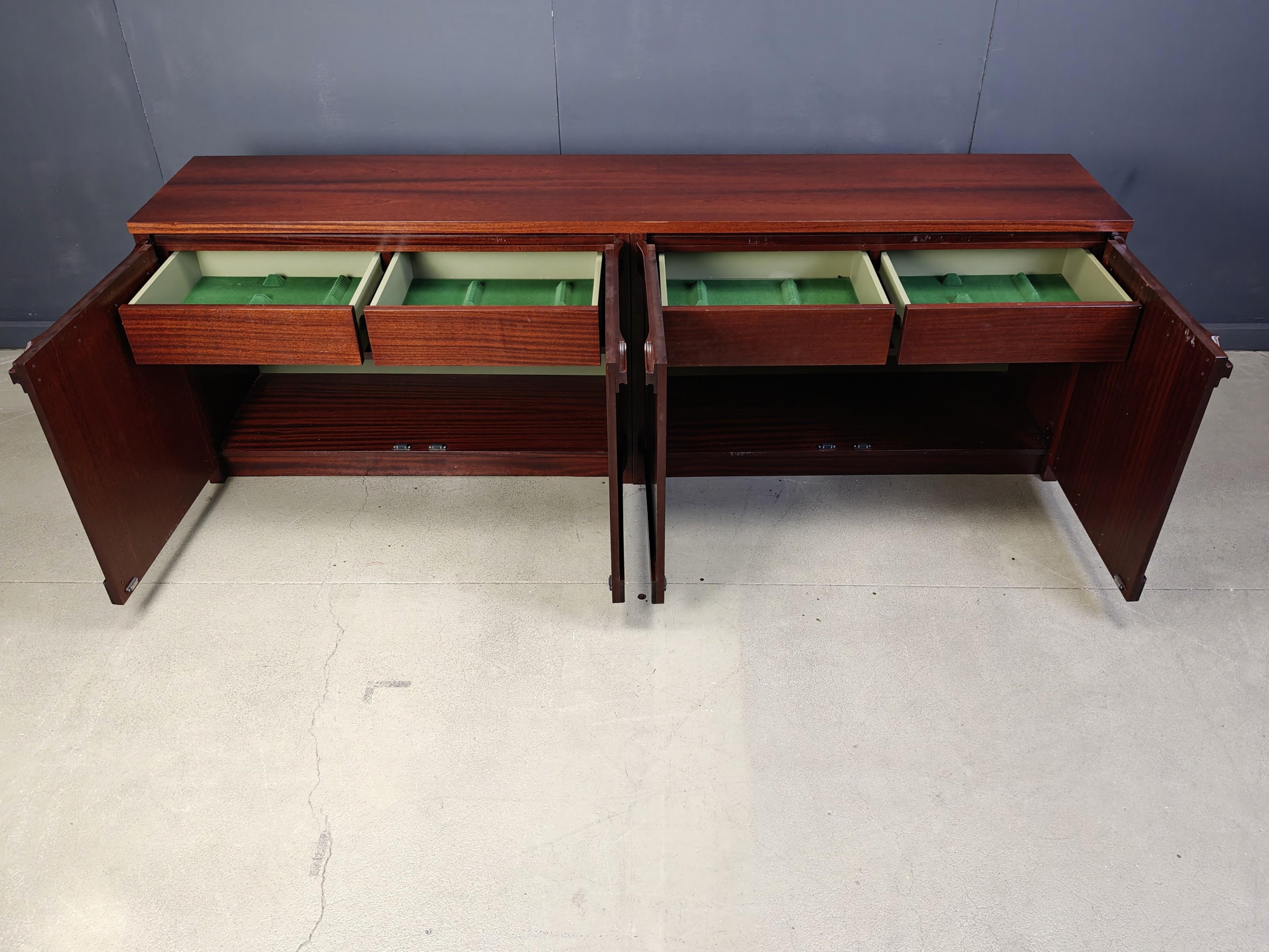 Svizzero Credenza in noce di Franz Xaver Sproll, anni '60 in vendita