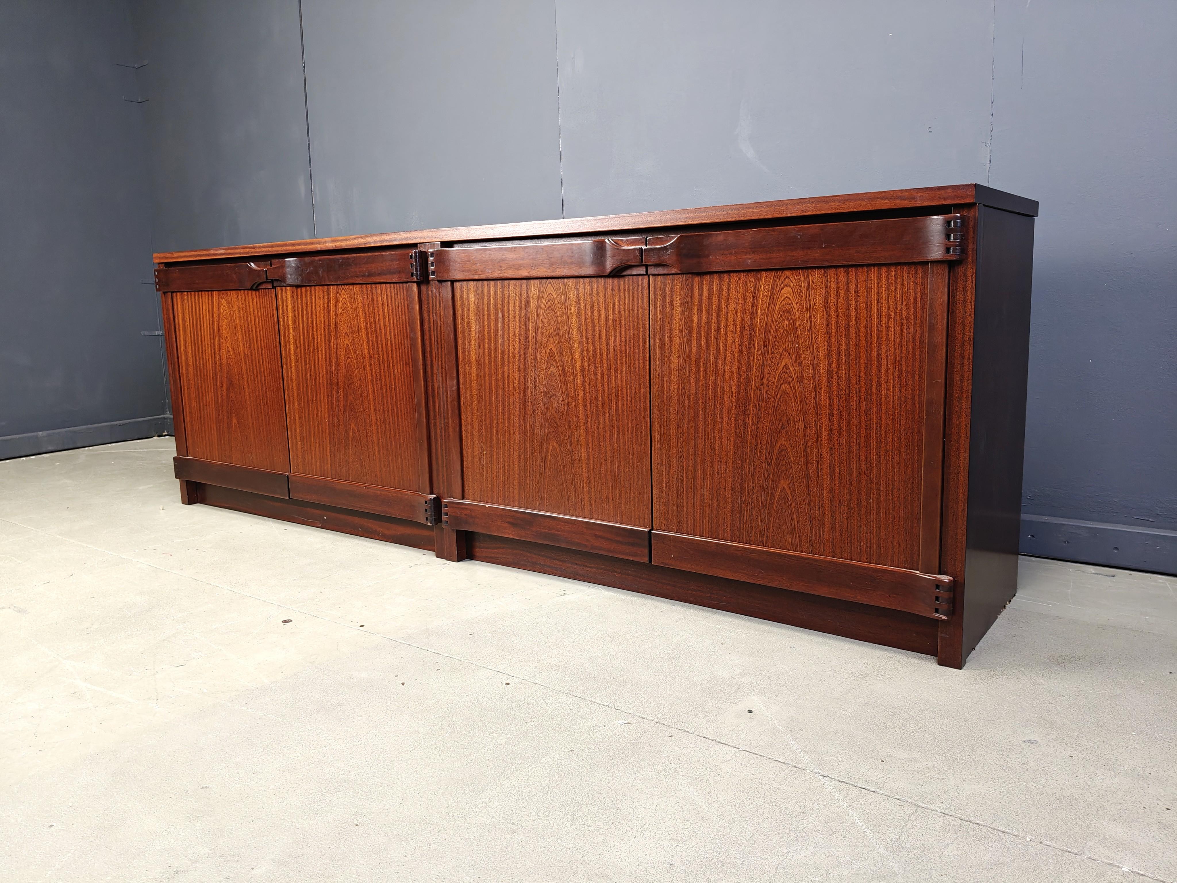 Noce Credenza in noce di Franz Xaver Sproll, anni '60 in vendita