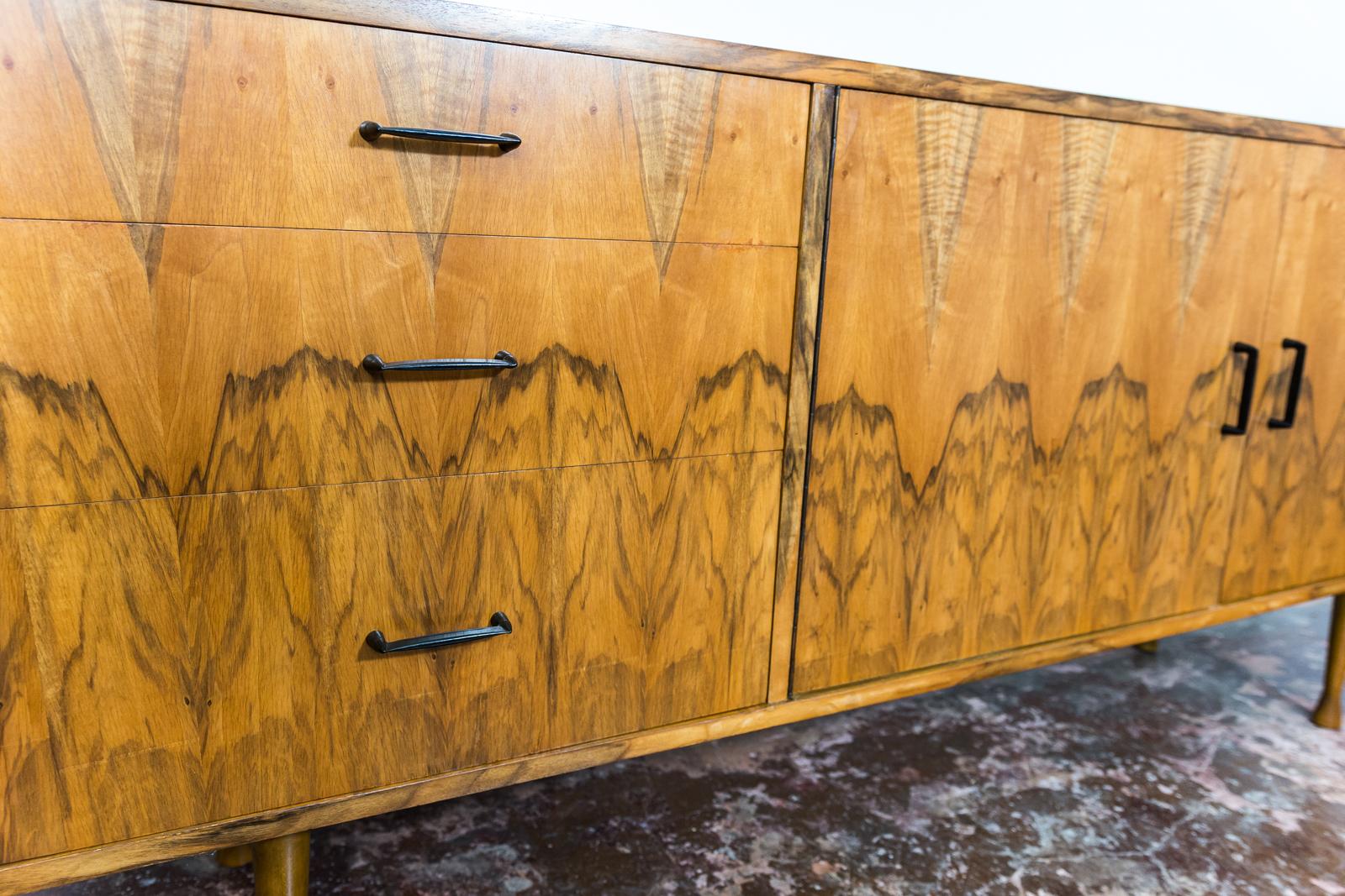 Walnut Sideboard by Marian Grabiński, 1960s 8