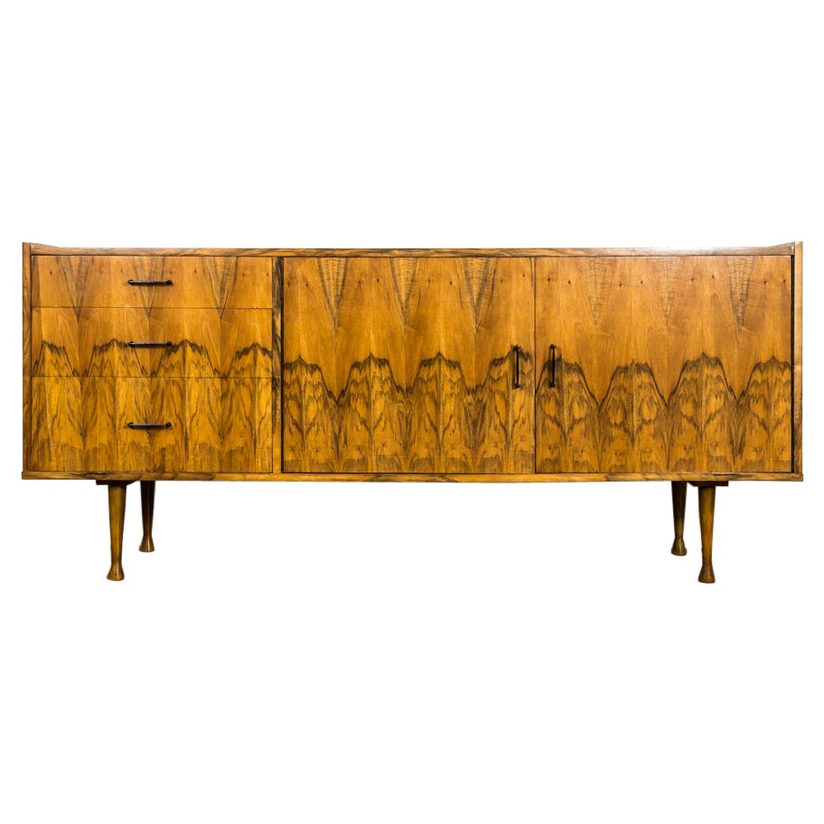Walnut Sideboard by Marian Grabiński, 1960s