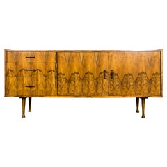 Walnut Sideboard by Marian Grabiński, 1960s