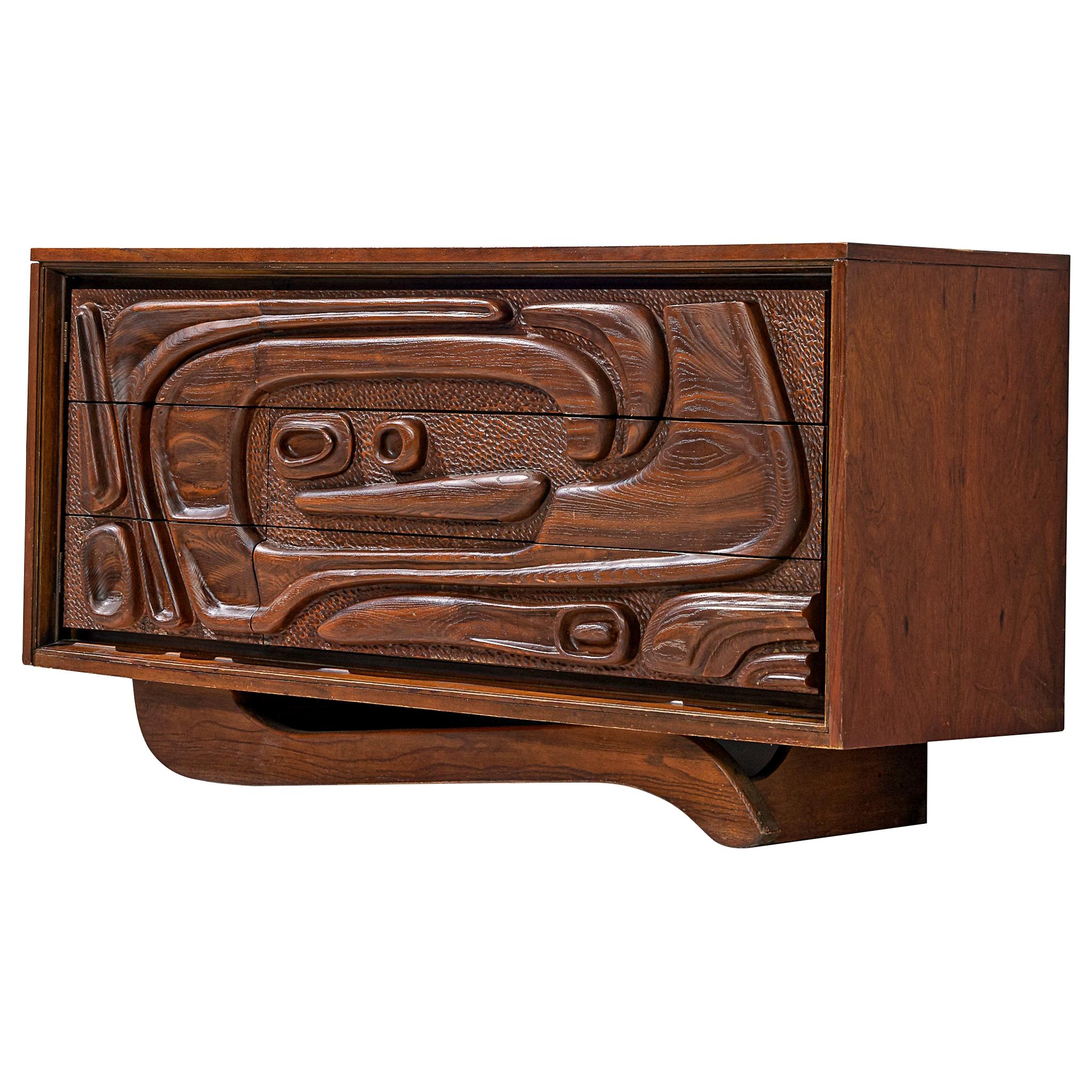 Walnut Sideboard by Pulaski Furniture Corporation, 1960s