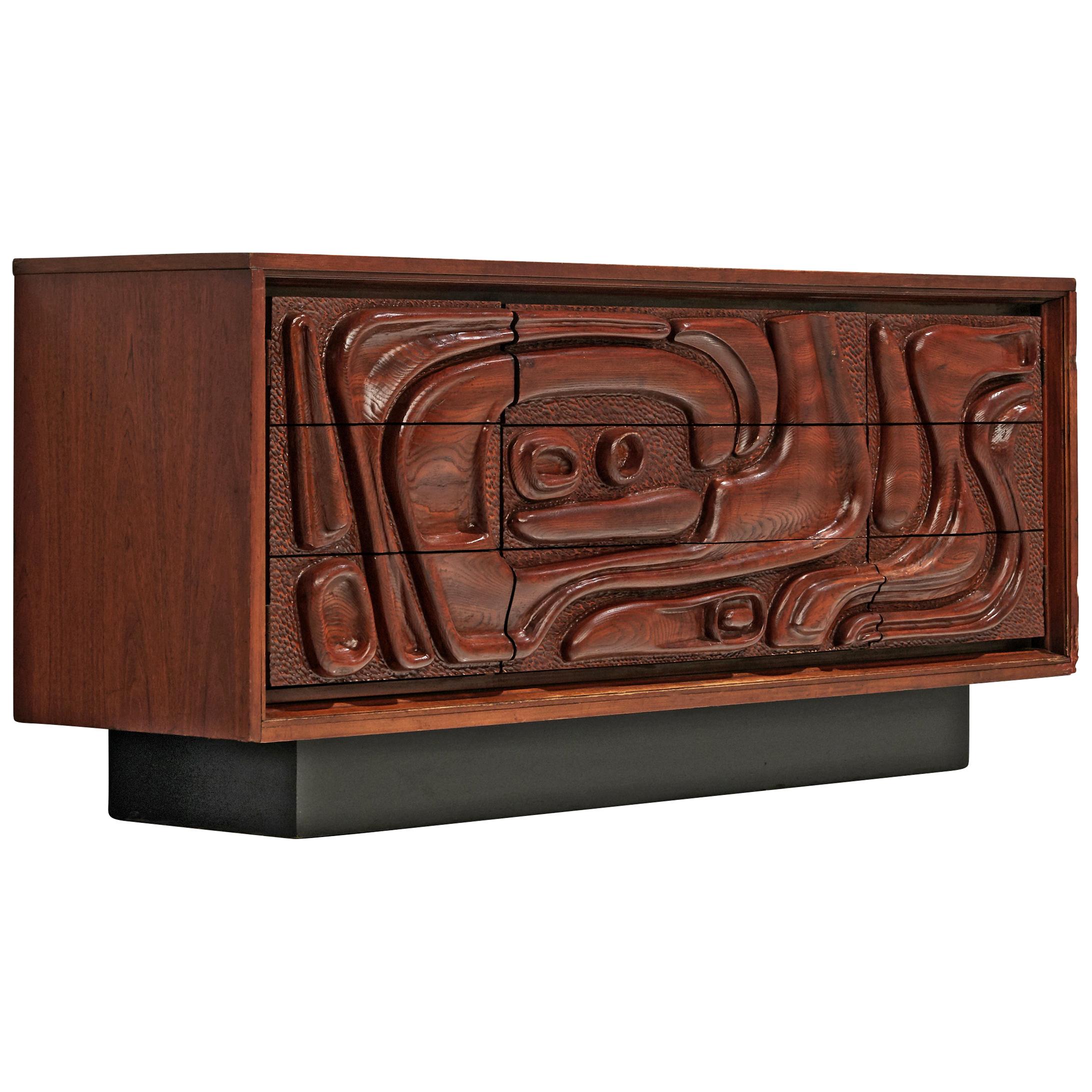 Walnut Sideboard by Pulaski Furniture Corporation