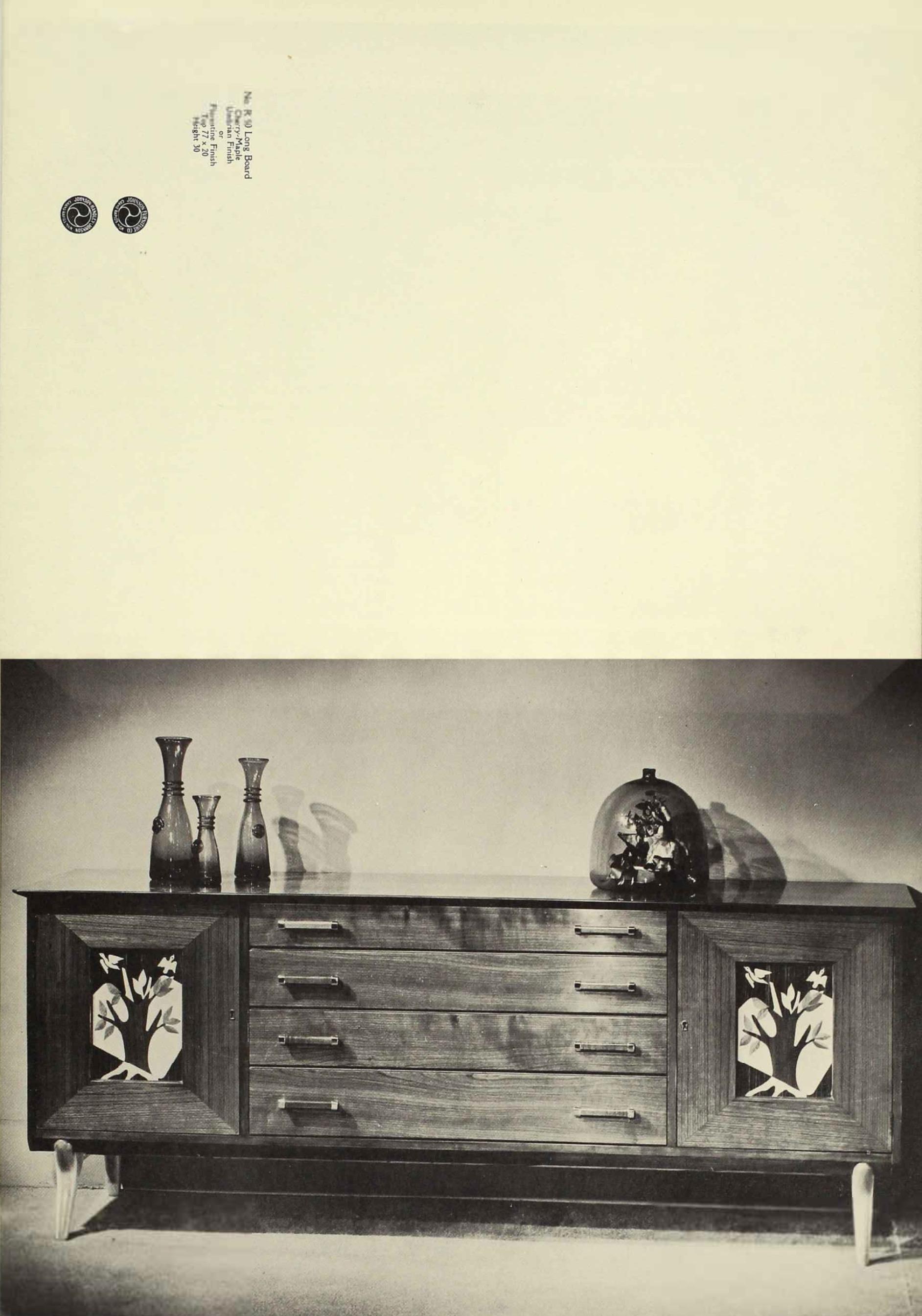 Walnut Sideboard by Renzo Rutili for Johnson Furniture 5