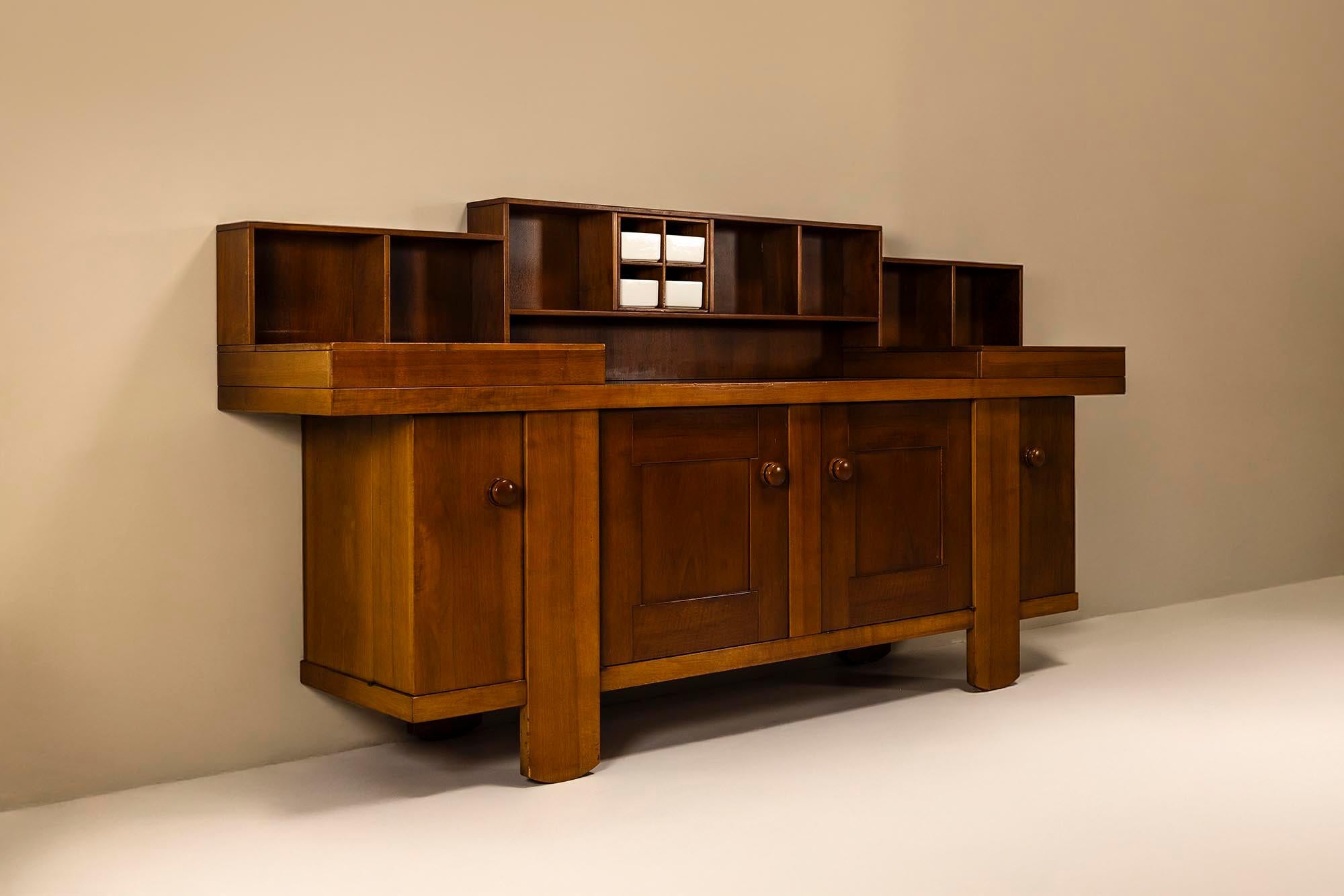 Walnut Sideboard by Silvio Coppola for Bernini, Italy 1964 im Angebot 3