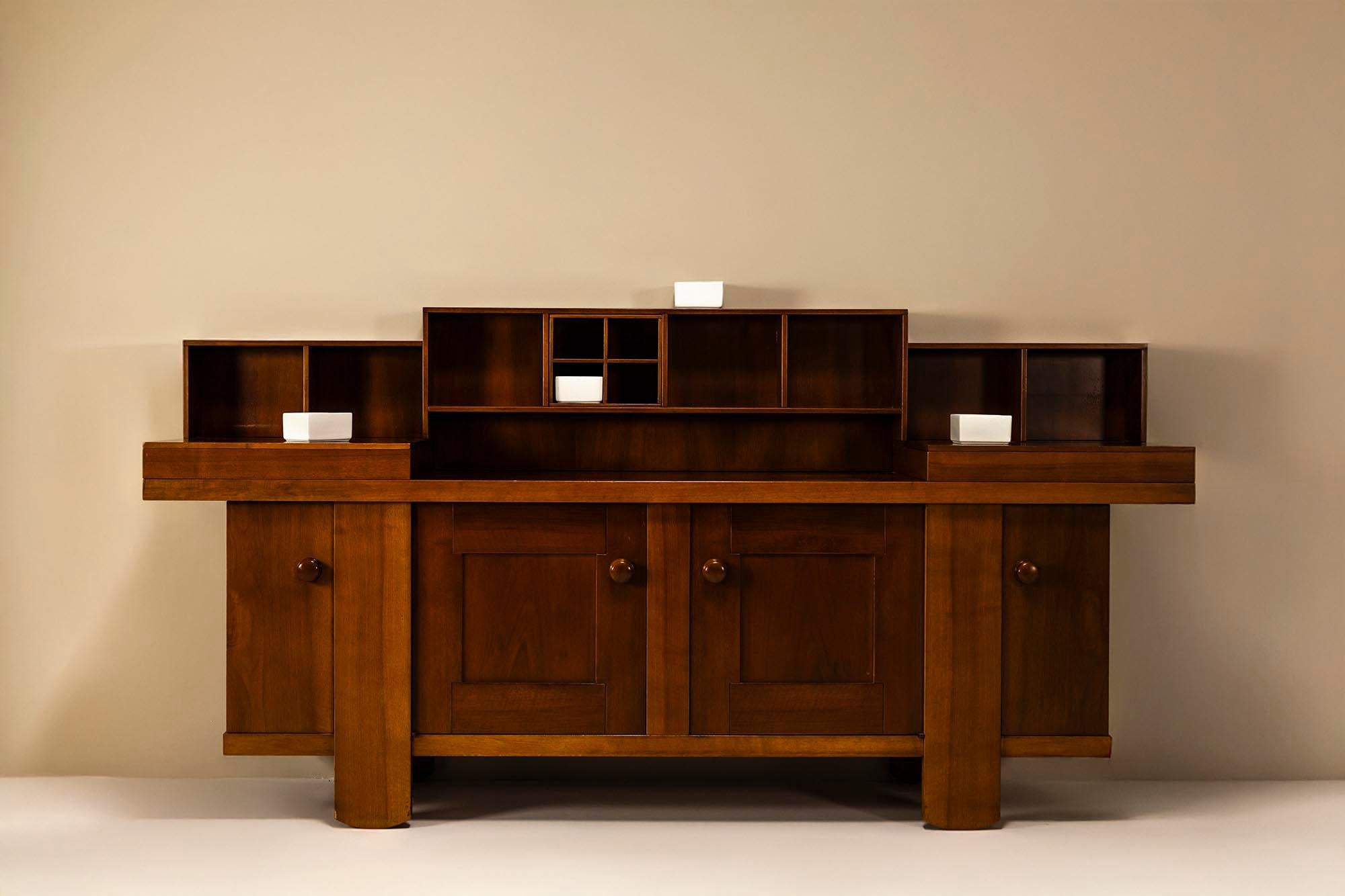 Walnut Sideboard by Silvio Coppola for Bernini, Italy 1964 im Angebot 4