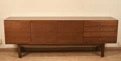 Walnut sideboard designed by Jordi Vilanova, 1960´s.