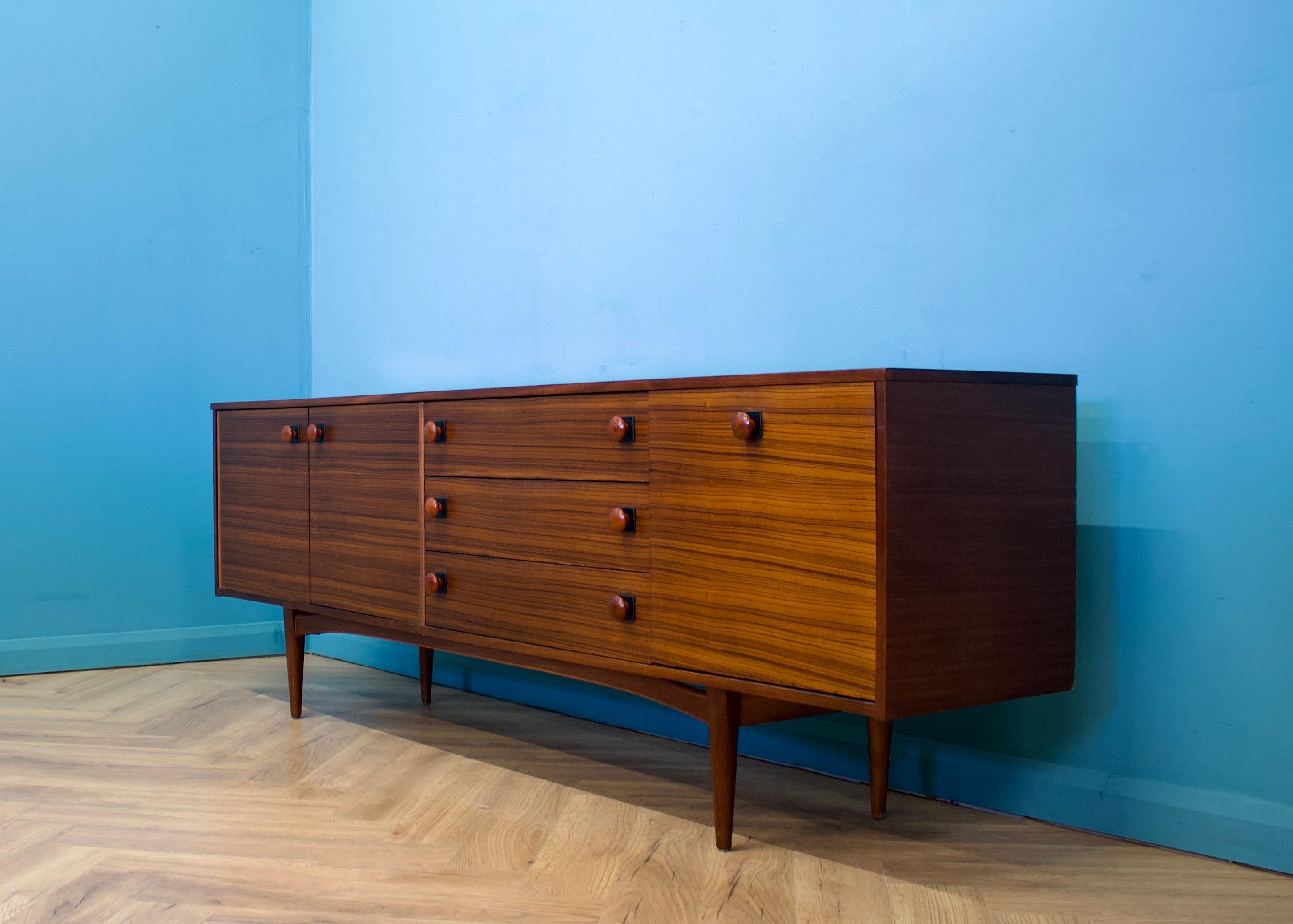 Mid-Century Modern Walnut Sideboard from The Grange London, 1960s