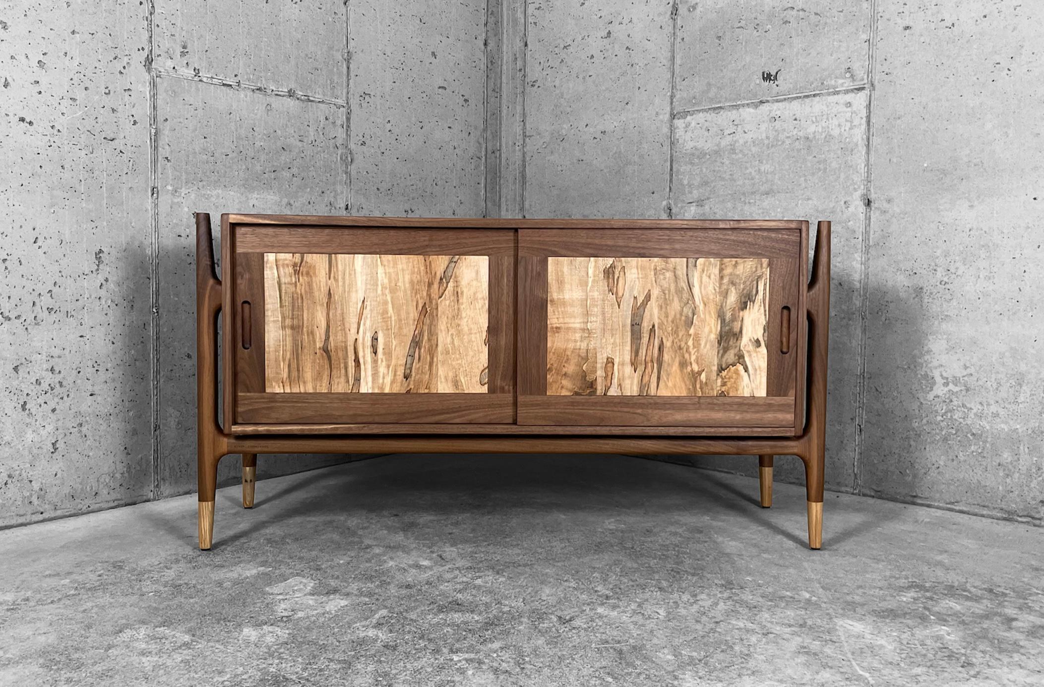 Walnut Sideboard No.2 by Kirby Furniture In New Condition For Sale In Cincinnati, OH