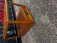 Walnut Single Drawer Dual shelf Hekman Furniture End table