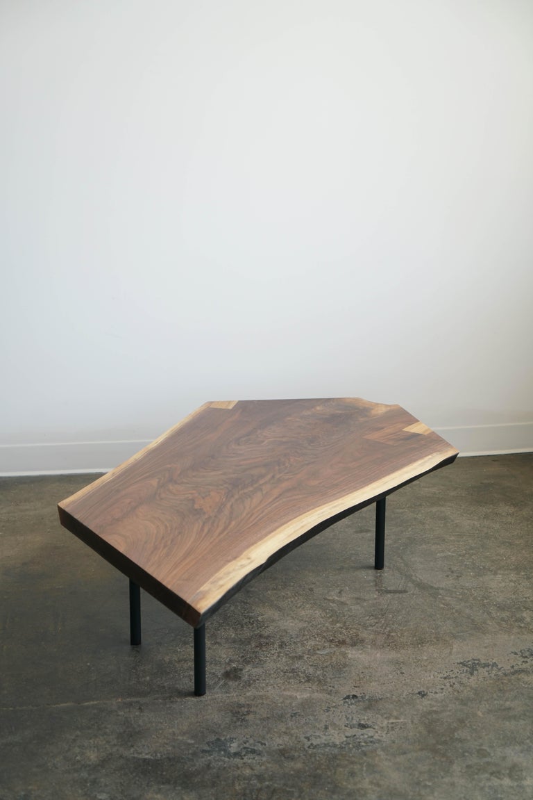 Walnut Slab Coffee Table by Last 2011 For Sale at 1stDibs