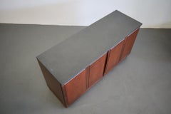 Walnut & Slate Petite Credenza by Jack Cartwright for Founders