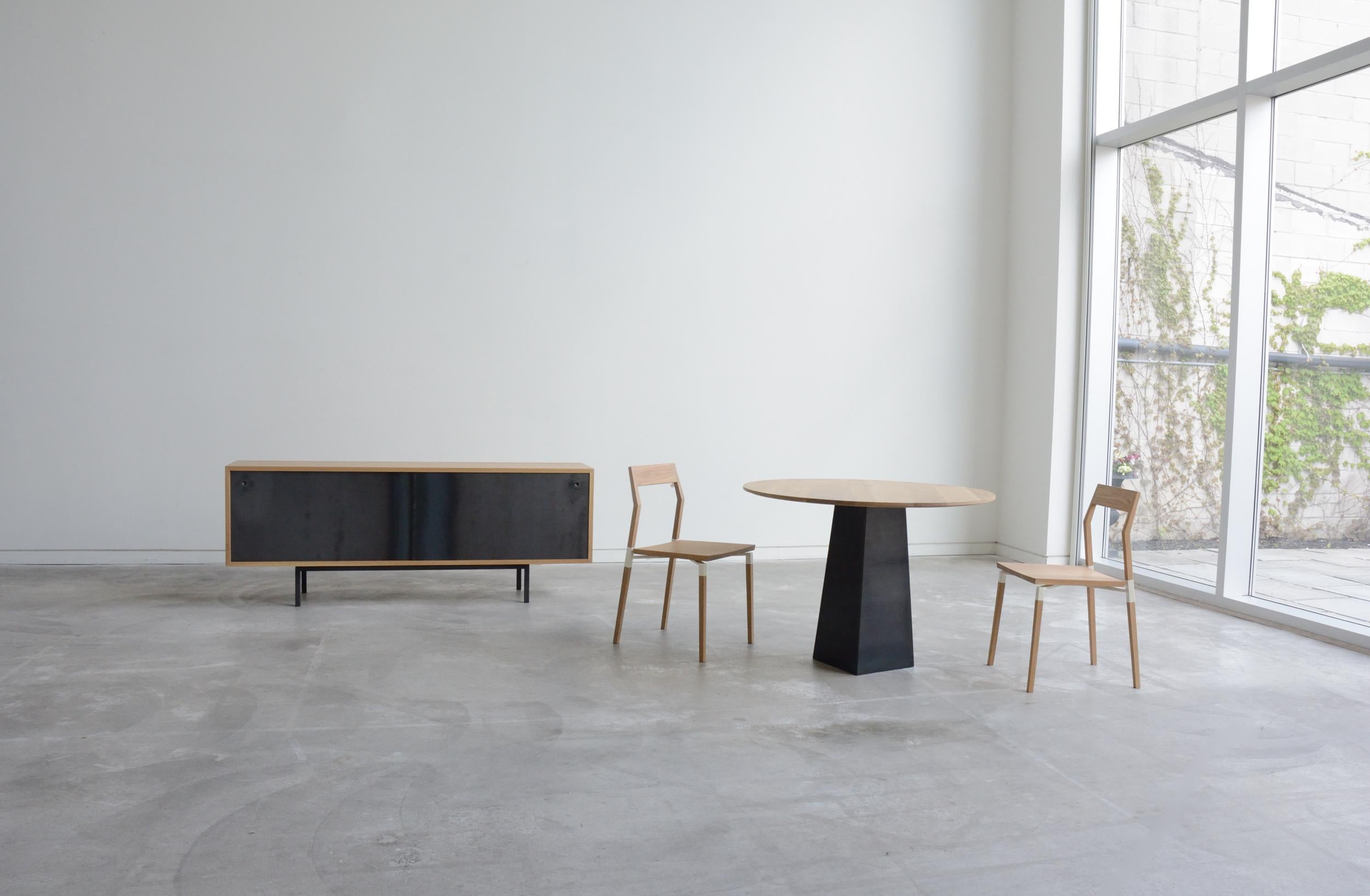 Canadian Walnut Small Fairbanks Sideboard by Hollis & Morris