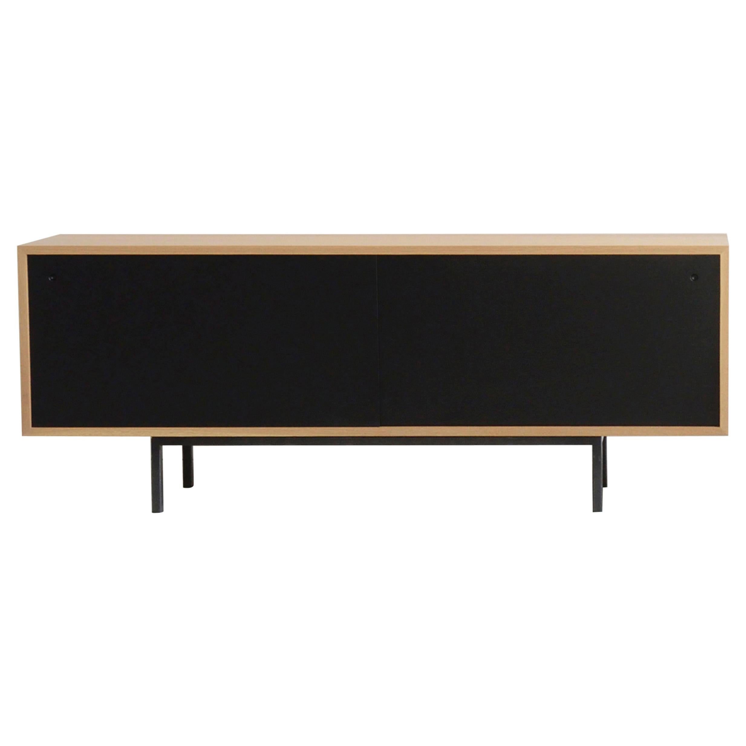 Walnut Small Fairbanks Sideboard by Hollis & Morris