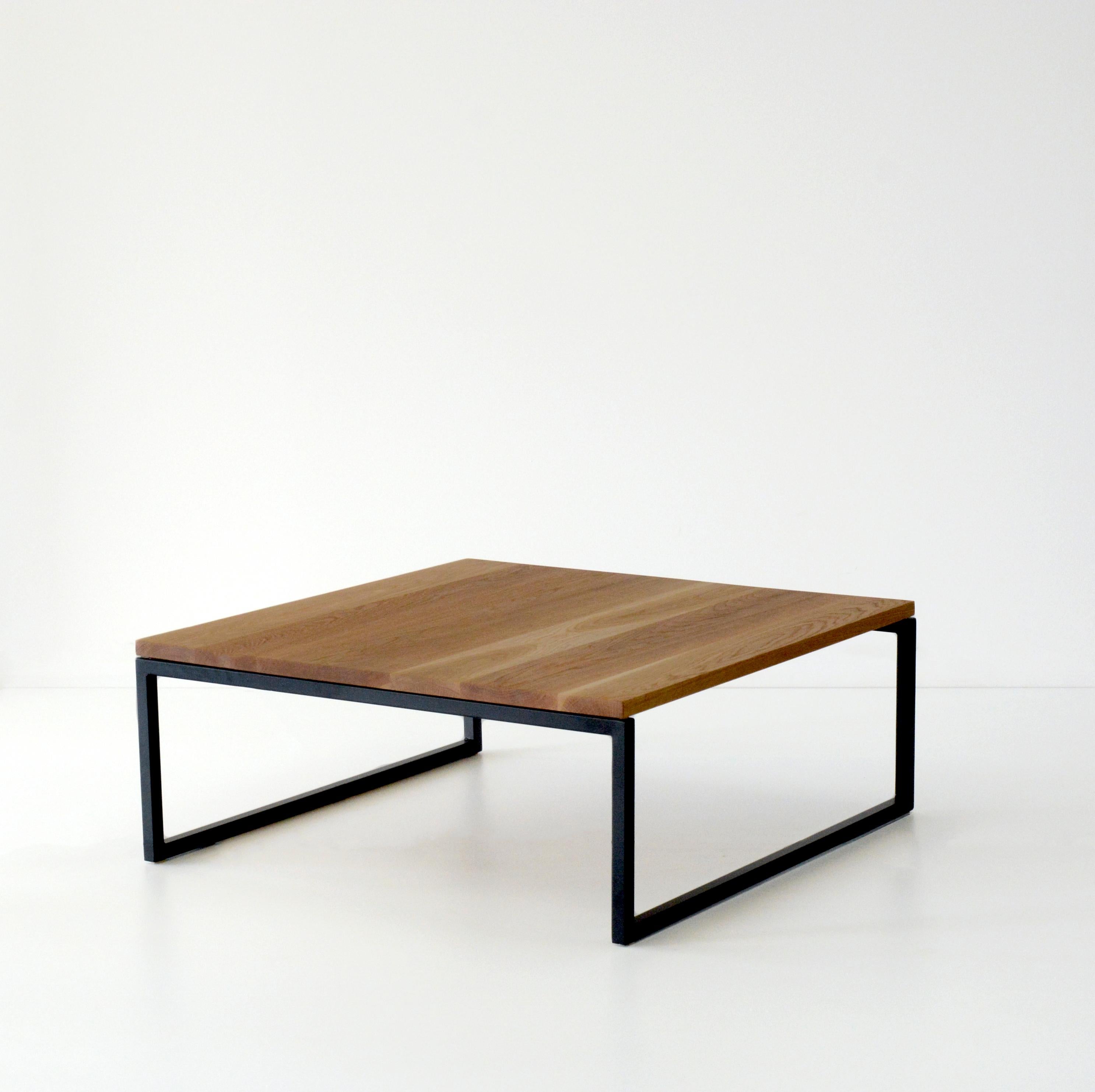 Modern Walnut Small Fort York Coffee Table by Hollis & Morris