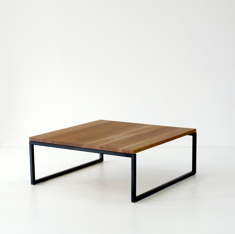 Modern Walnut Small Fort York Coffee Table by Hollis & Morris For Sale