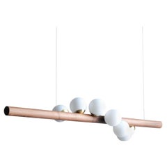 Pendentif horizontal en forme de petit saule en noyer par Hollis & Morris