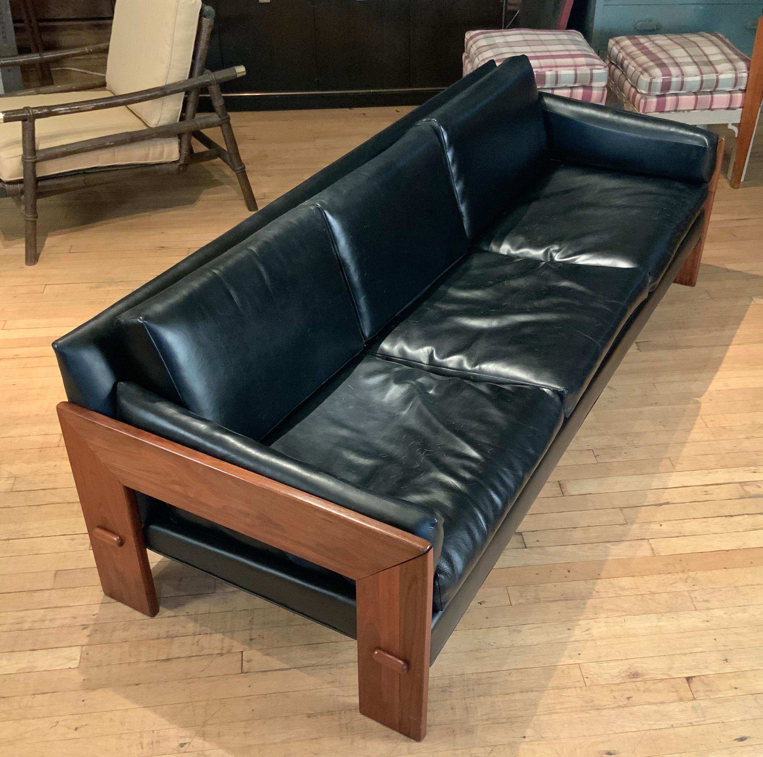 Mid-20th Century Walnut Sofa by Adrian Pearsall for Craft Associates