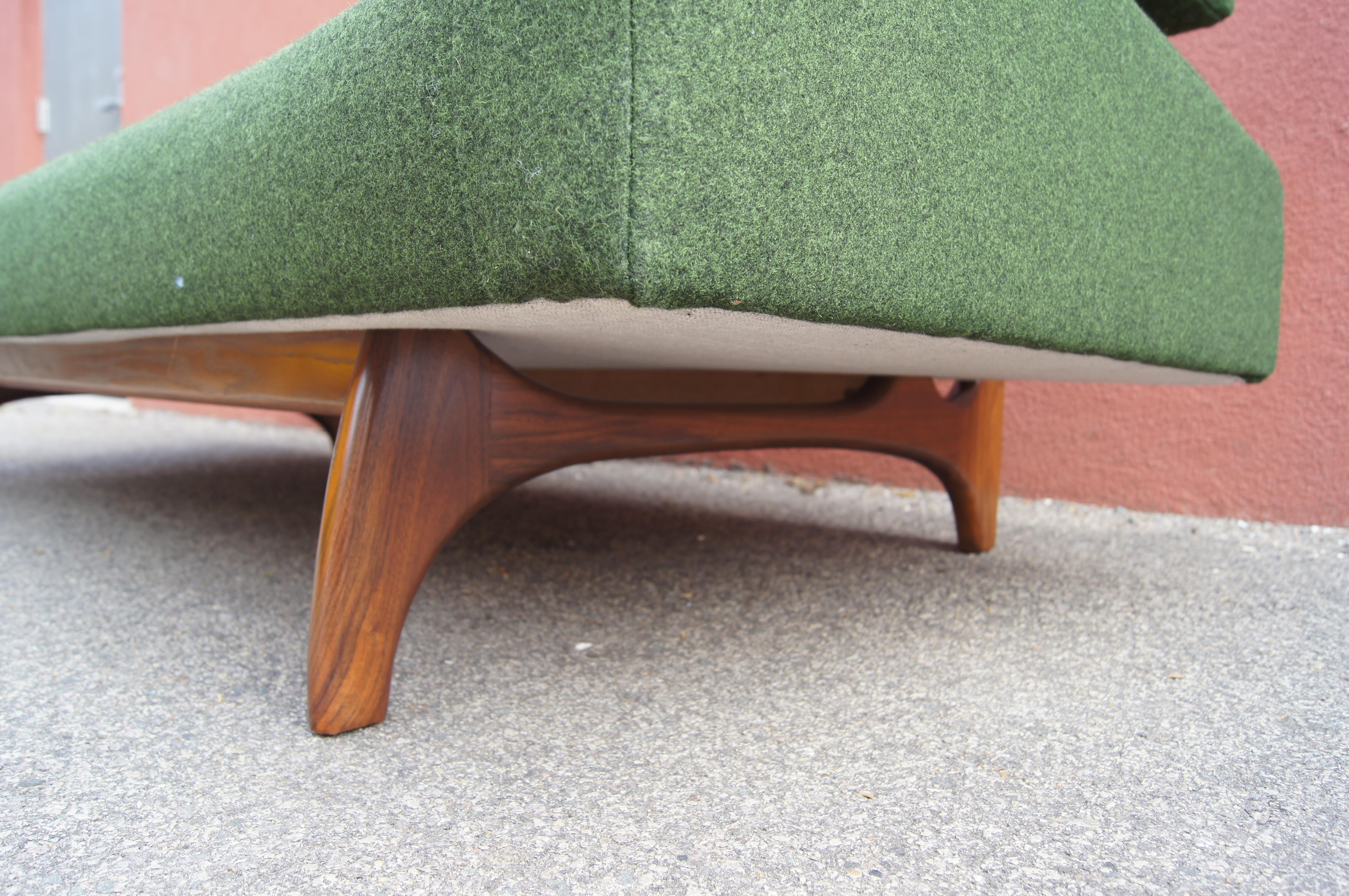 Walnut Sofa, Model 829-S, by Adrian Pearsall for Craft Associates 3